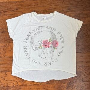 DIESEL Oversize Classic White Logo Tee